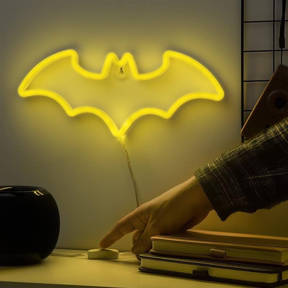 Luz LED neon pared Batman PALADONE