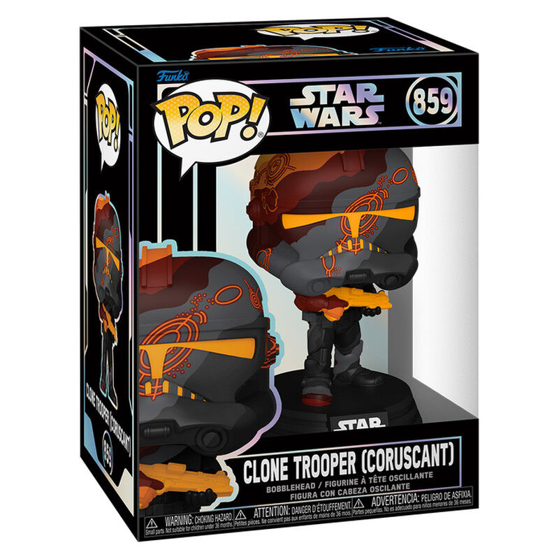 Figura POP Star Wars Clone Trooper Coruscant FUNKO