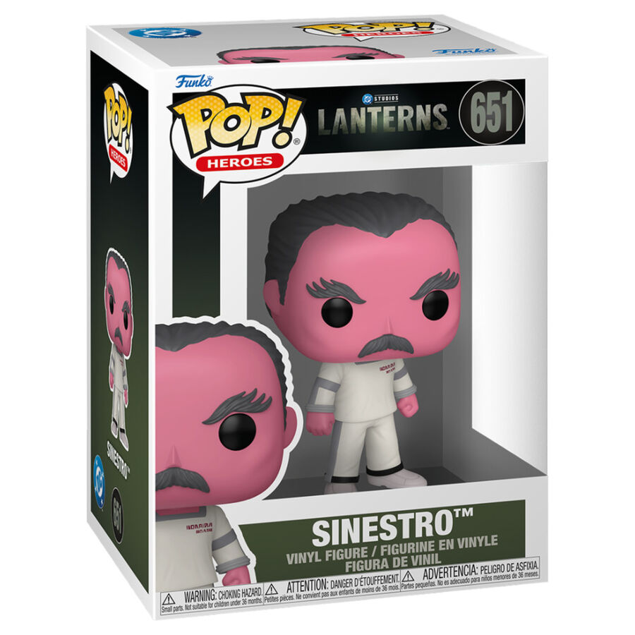 Figura POP DC Comics Linternas Sinestro FUNKO