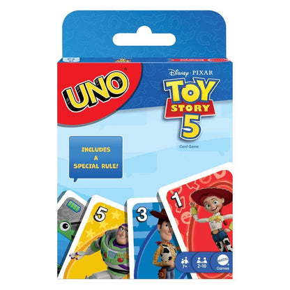 Juego cartas UNO Toy Story 5 Disney Pixar MATTEL