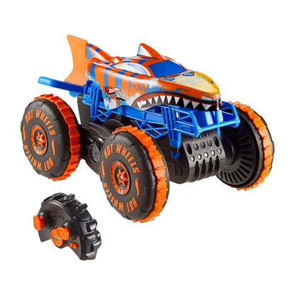 Coche radio control Tiger Shark Climber Monster Trucks Hot Wheels MATTEL