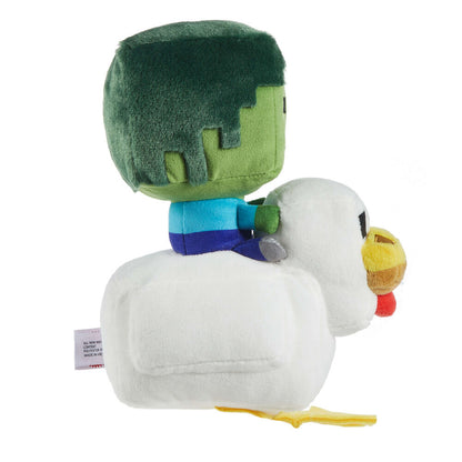 Peluche Chicken Jockey Minecraft 20cm MATTEL