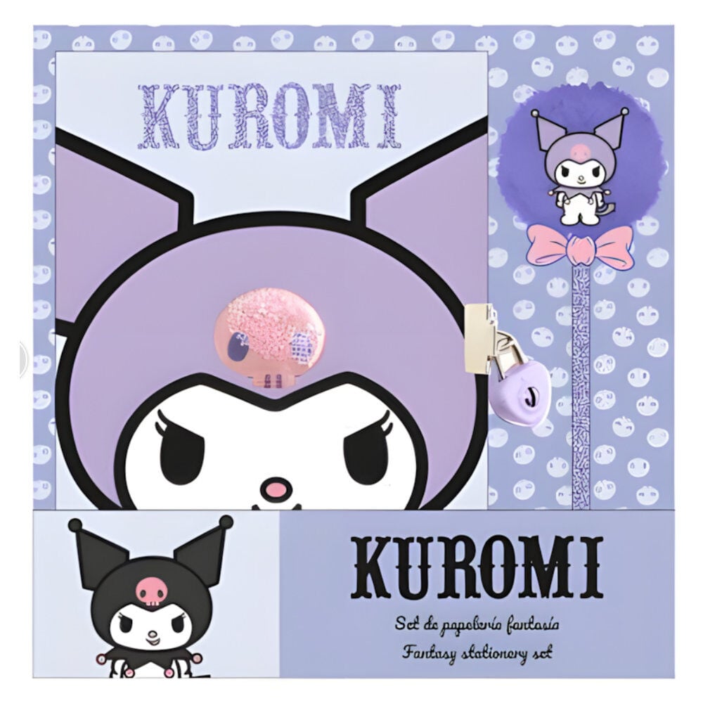 Diario + boligrafo Kuromi Hello Kitty CERDÁ