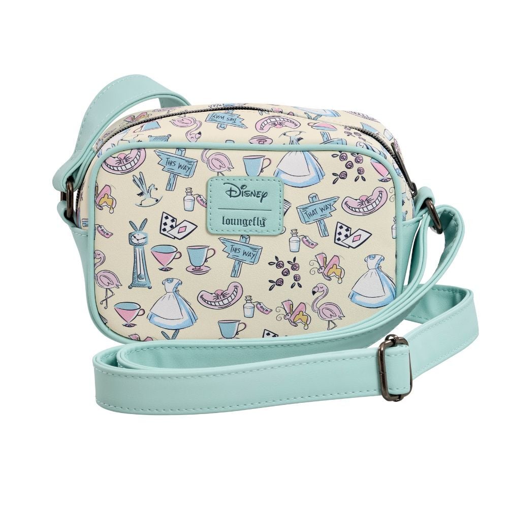Bolso Bandolera Aiw Pastel Aop Alicia En El Pais De Las Maravillas Disney Loungefly LF | LOUNFEFLY