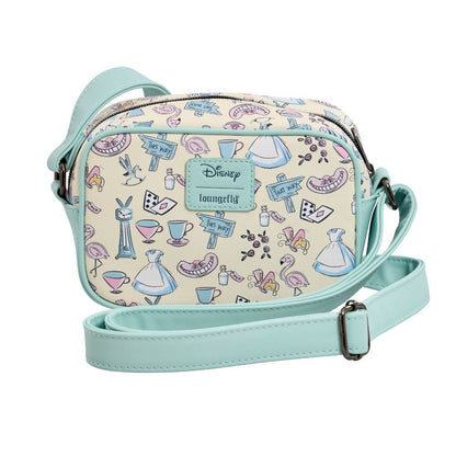 Bolso Bandolera Aiw Pastel Aop Alicia En El Pais De Las Maravillas Disney Loungefly LF | LOUNFEFLY