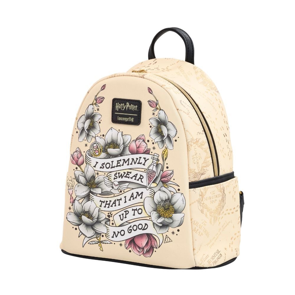 Mochila Tattoo Art  Harry Potter Loungefly 26cm LF | LOUNFEFLY