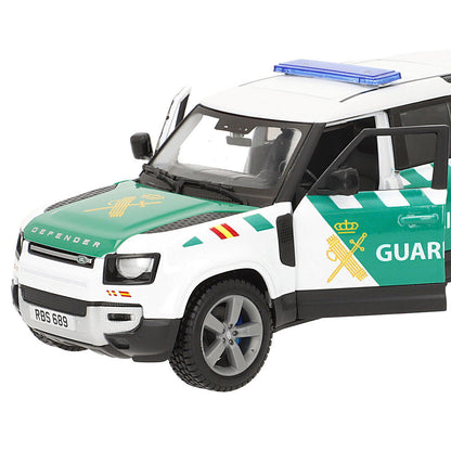 Coche Guardia Civil Land Rover Defender metal BURAGO