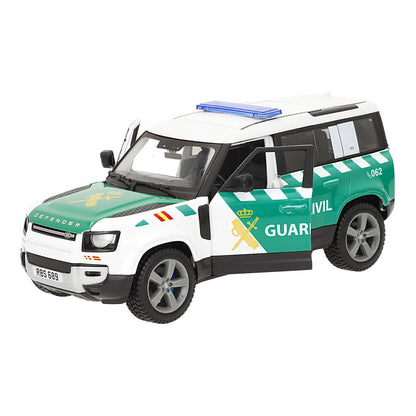 Coche Guardia Civil Land Rover Defender metal BURAGO