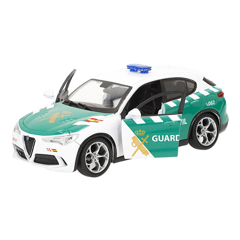 Coche Guardia Civil Alfa Romeo Stelvio metal BURAGO