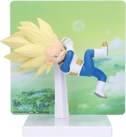 Figura Vegeta with panel Dragon Ball Daima 13cm BANPRESTO