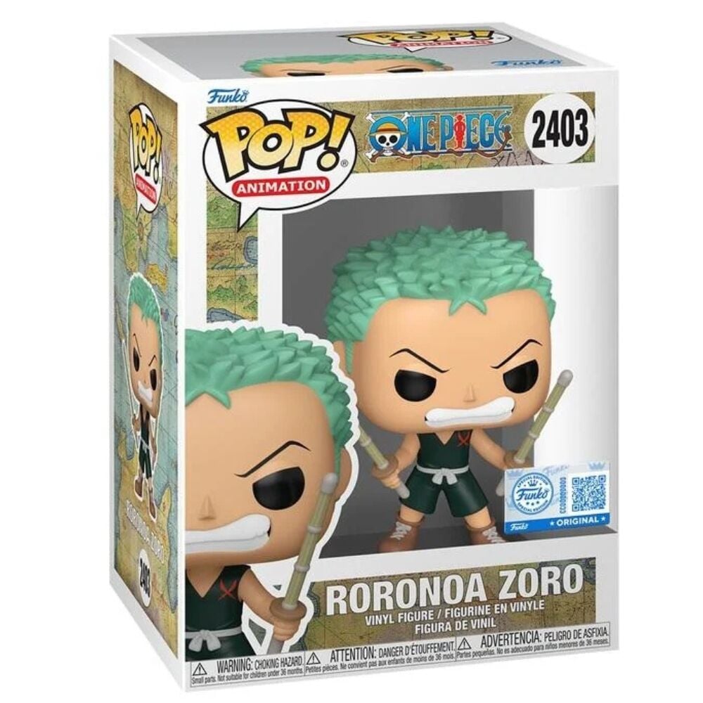 Figura POP One Piece Zoro Exclusive FUNKO