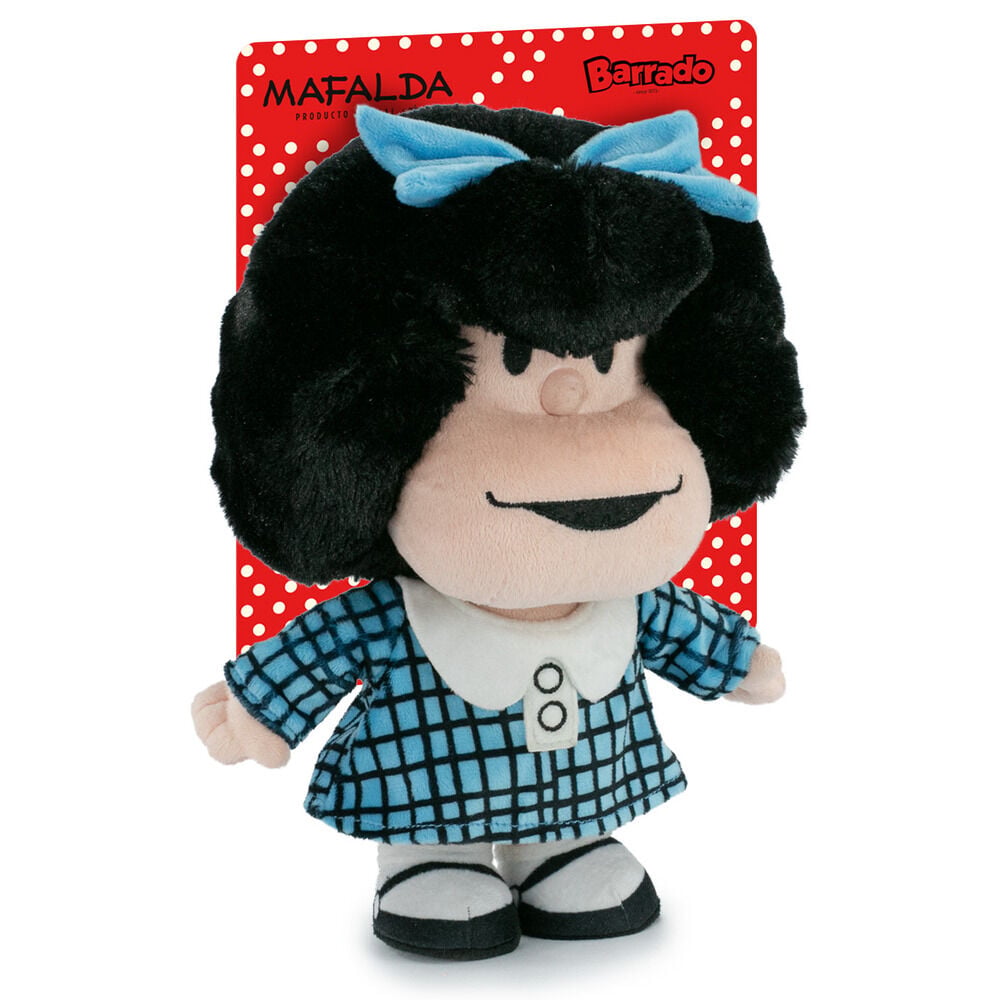 Peluche Blue Dress Mafalda 27cm BARRADO