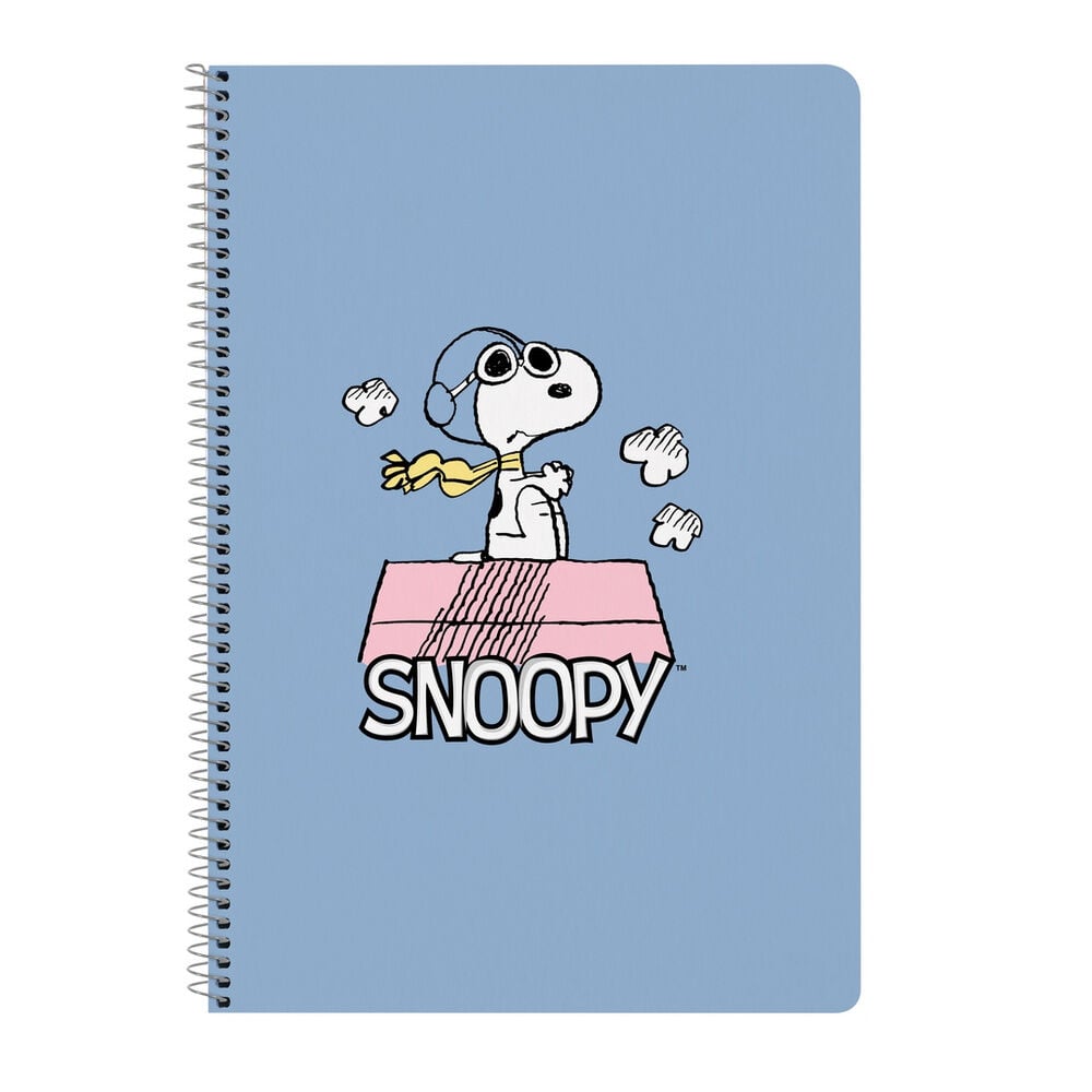 Cuaderno A5 Snoopy SAFTA