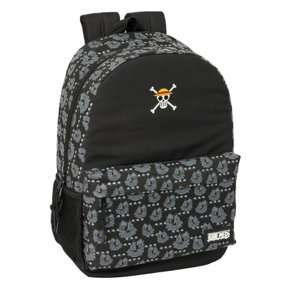 Mochila Pirates One Piece 46cm adaptable SAFTA