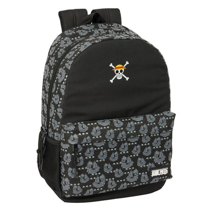 Mochila Pirates One Piece 46cm adaptable SAFTA