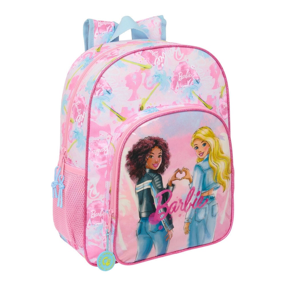 Mochila Painterly Barbie adaptable SAFTA