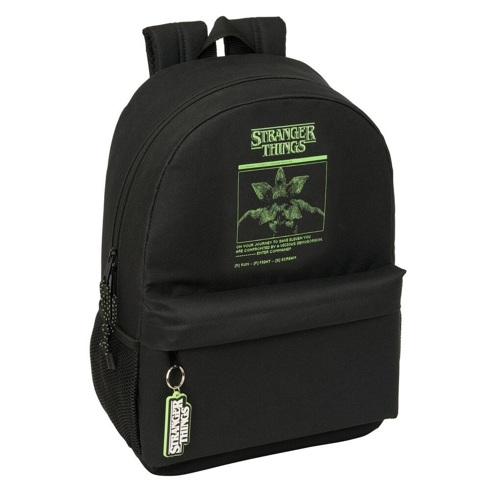 Mochila Stranger Things 46cm adaptable SAFTA