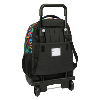 Trolley Compact Extraible Colors Graffiti 42cm SAFTA