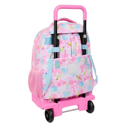 Trolley Compact Extraible Painterly Barbie 45cm SAFTA