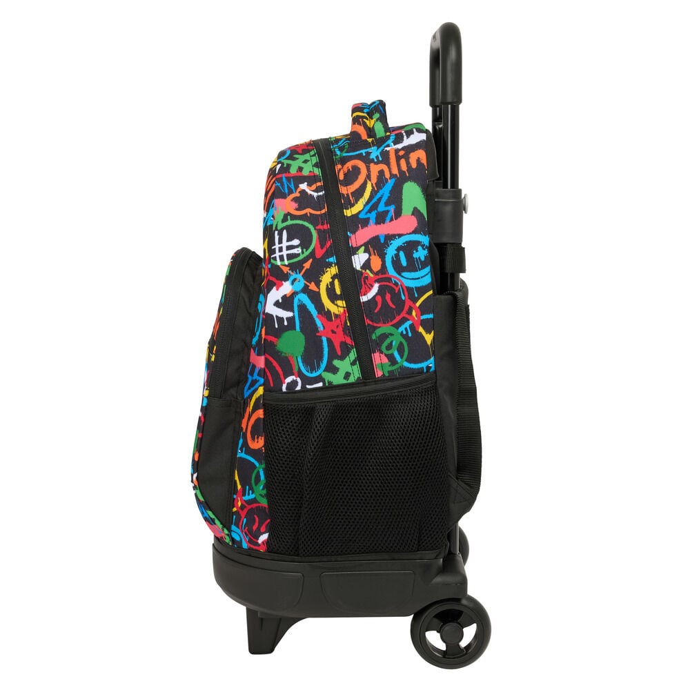 Trolley Compact Extraible Colors Graffiti 42cm SAFTA
