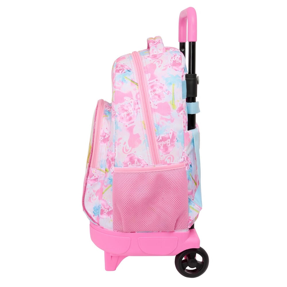 Trolley Compact Extraible Painterly Barbie 45cm SAFTA