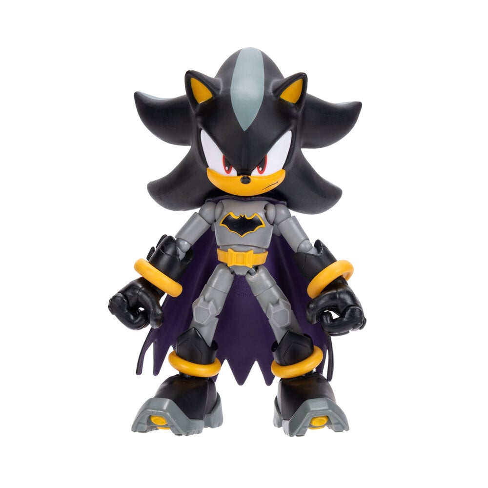 Figura Shadow Sonic The Hedgehog x DC Comics 13cm JAKKS PACIFIC