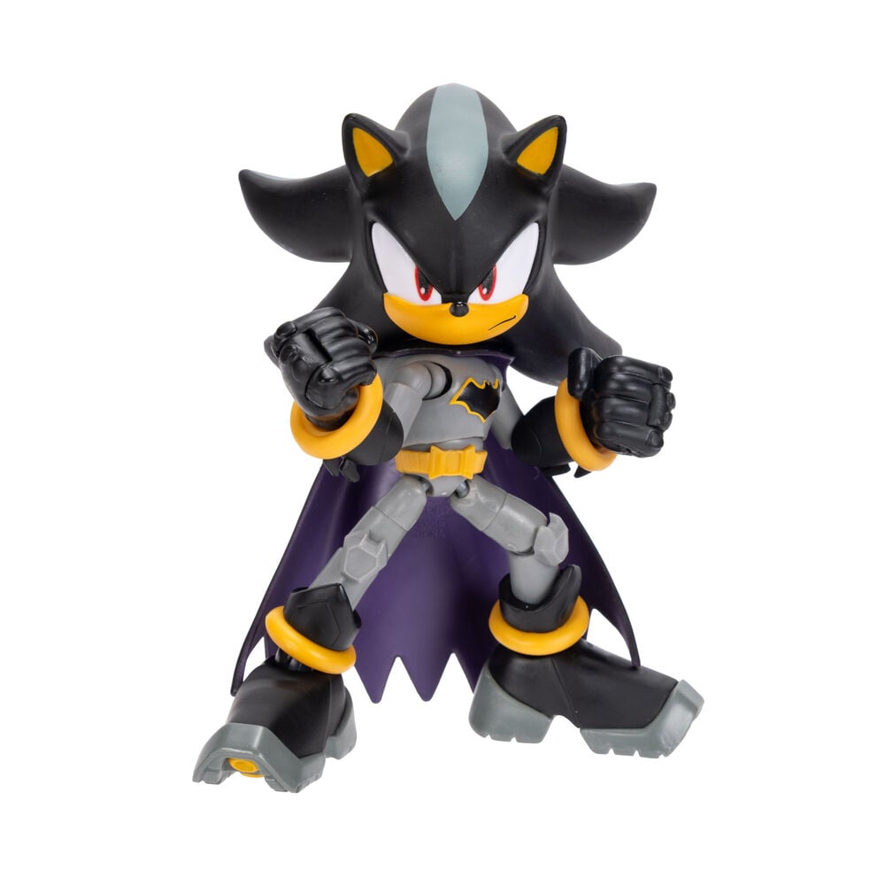 Figura Shadow Sonic The Hedgehog x DC Comics 13cm JAKKS PACIFIC