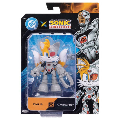Figura Tails Sonic The Hedgehog x Dc Comics 13cm