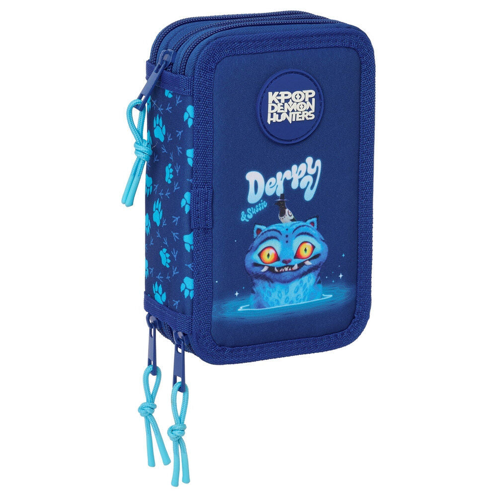 Plumier Derpy Kpop Demon Hunters triple 37pzs SAFTA