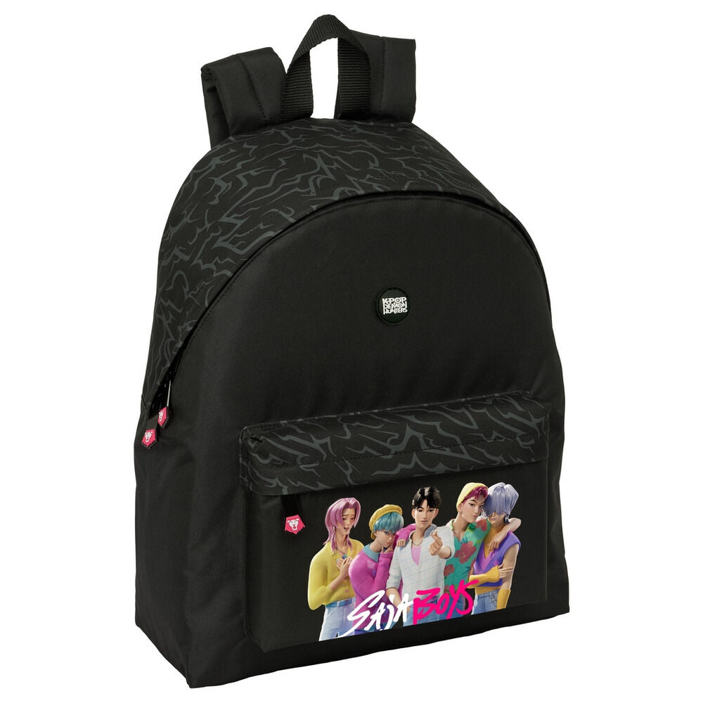 Mochila Saja Boys Kpop Demon Hunters 42cm SAFTA