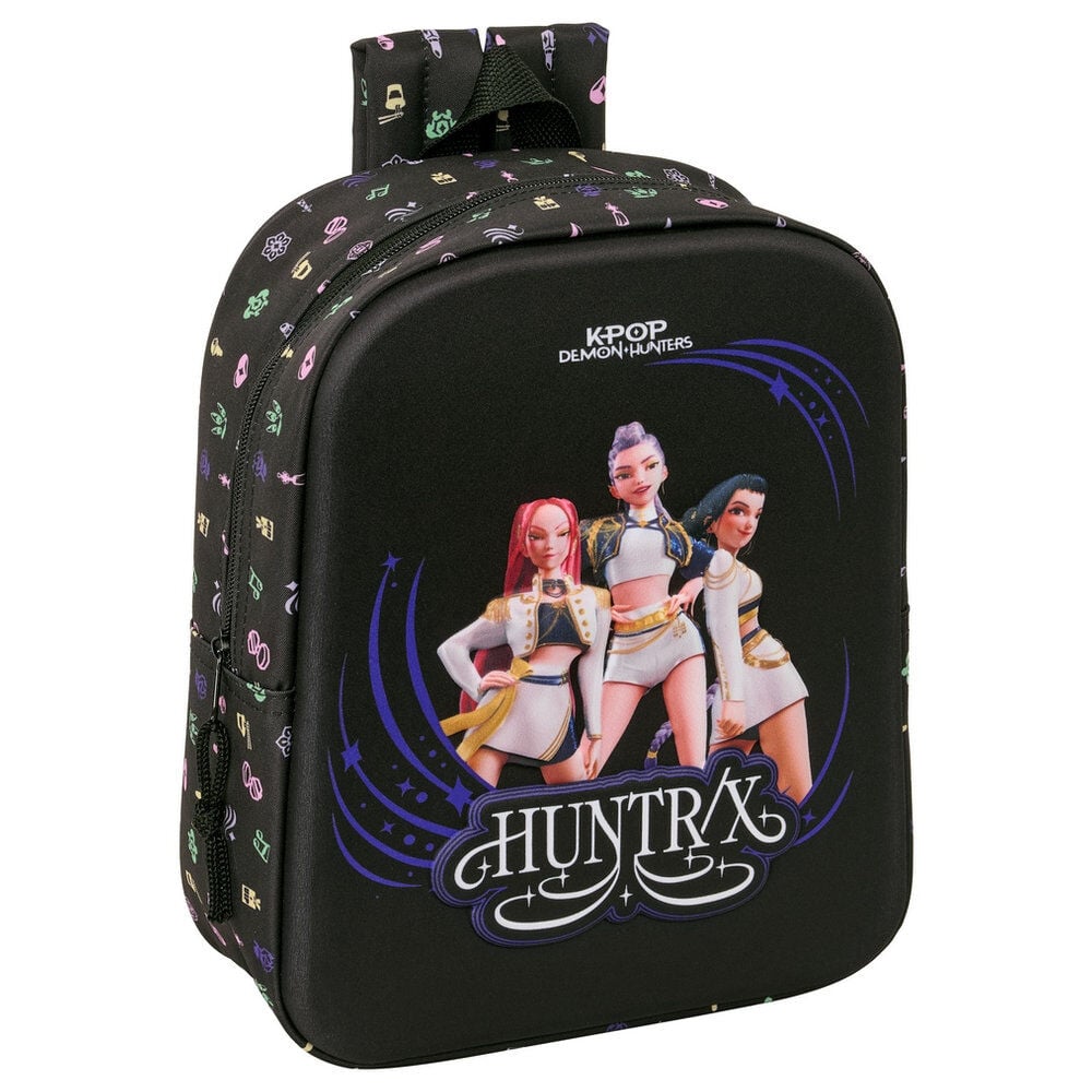 Mochila 3D Sound Kpop Demon Hunters 27cm SAFTA