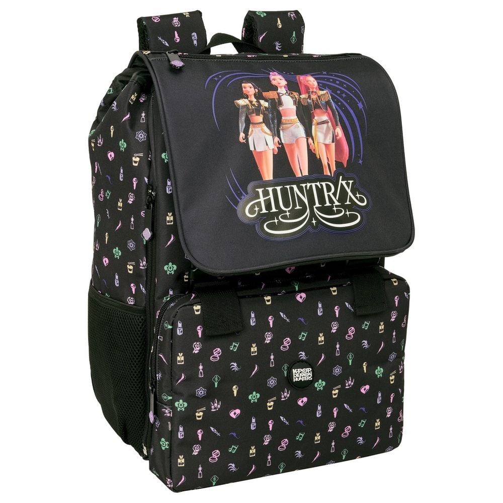 Mochila Sound Kpop Demon Hunters 41cm SAFTA