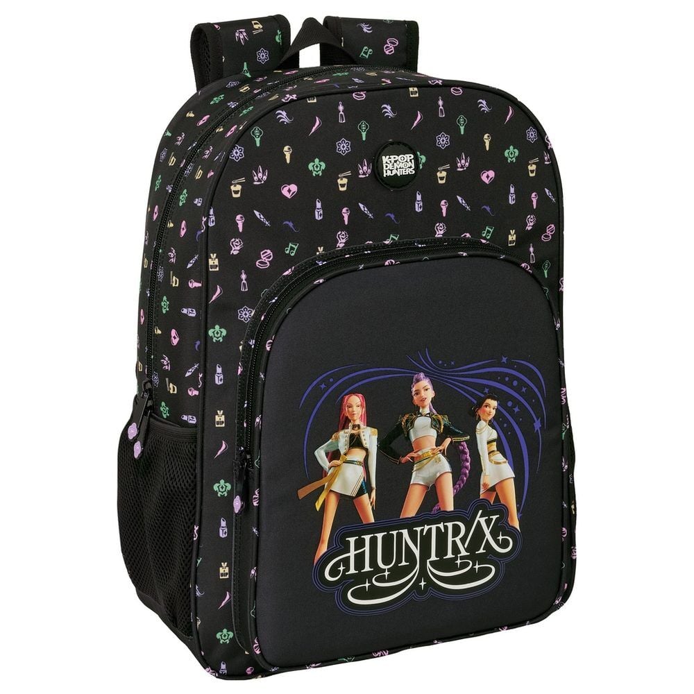 Mochila Sound Kpop Demon Hunters 42cm adaptable SAFTA