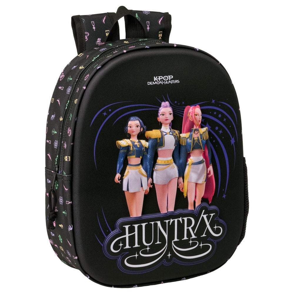 Mochila 3D Sound Kpop Demon Hunters 33cm SAFTA