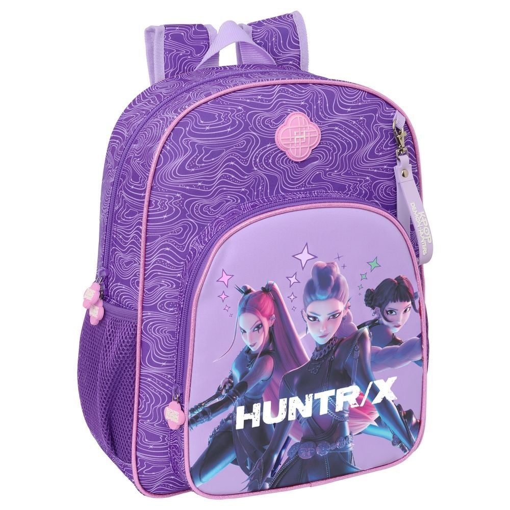 Mochila Battle Kpop Demon Hunters 38cm adaptable SAFTA