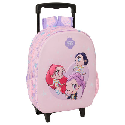 Trolley 3D Chibi Kpop Demon Hunters 33cm SAFTA