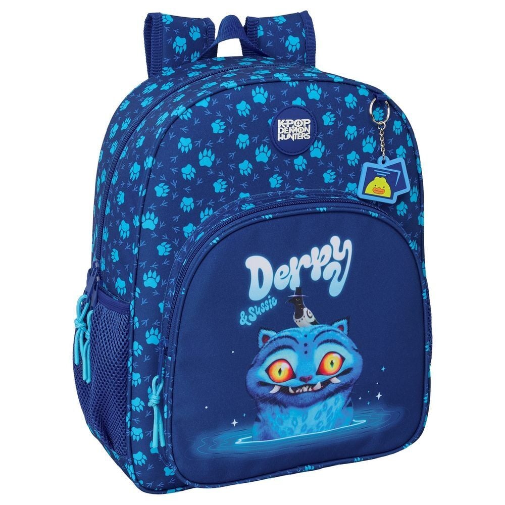 Mochila Derpy Kpop Demon Hunters 38cm adaptable SAFTA