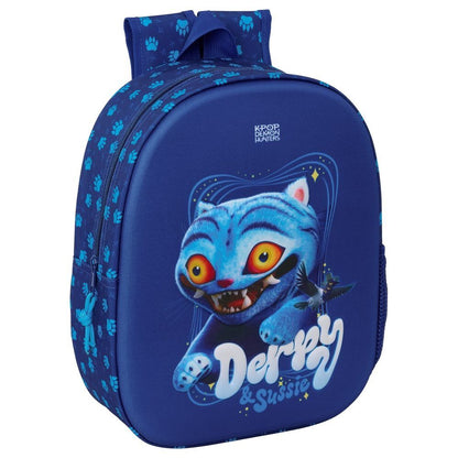 Mochila 3D Derpy Kpop Demon Hunters 33cm SAFTA