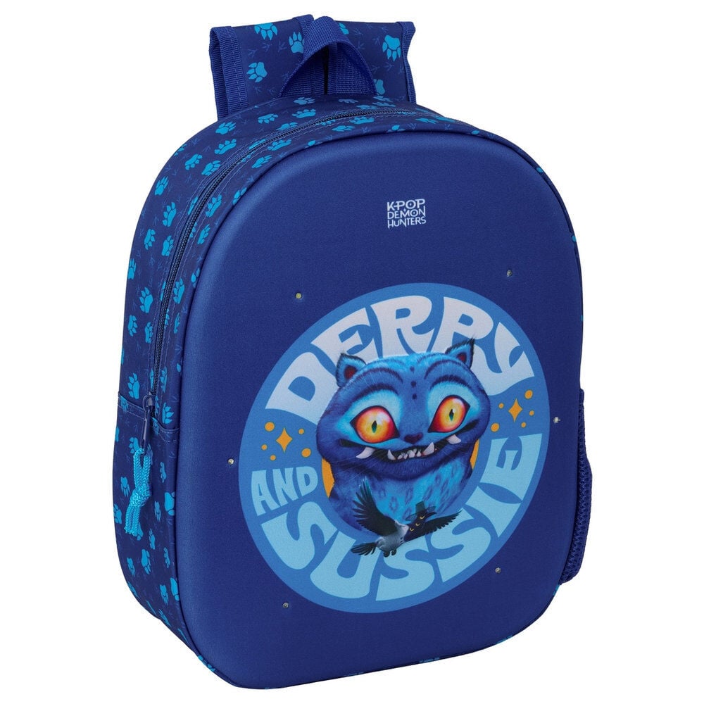 Mochila 3D LEDS Derpy Kpop Demon Hunters 33cm SAFTA