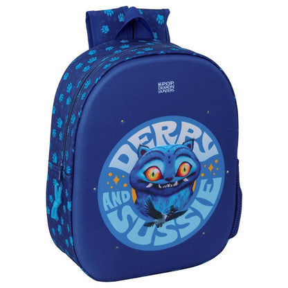 Mochila 3D LEDS Derpy Kpop Demon Hunters 33cm SAFTA