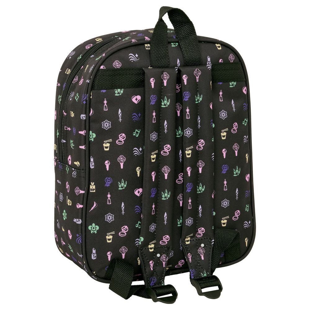Mochila 3D LEDS Sound Kpop Demon Hunters 27cm SAFTA