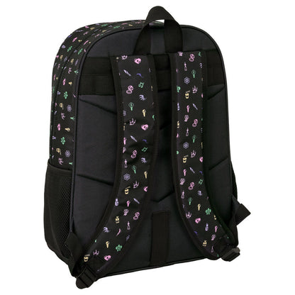 Mochila Sound Kpop Demon Hunters 42cm adaptable SAFTA
