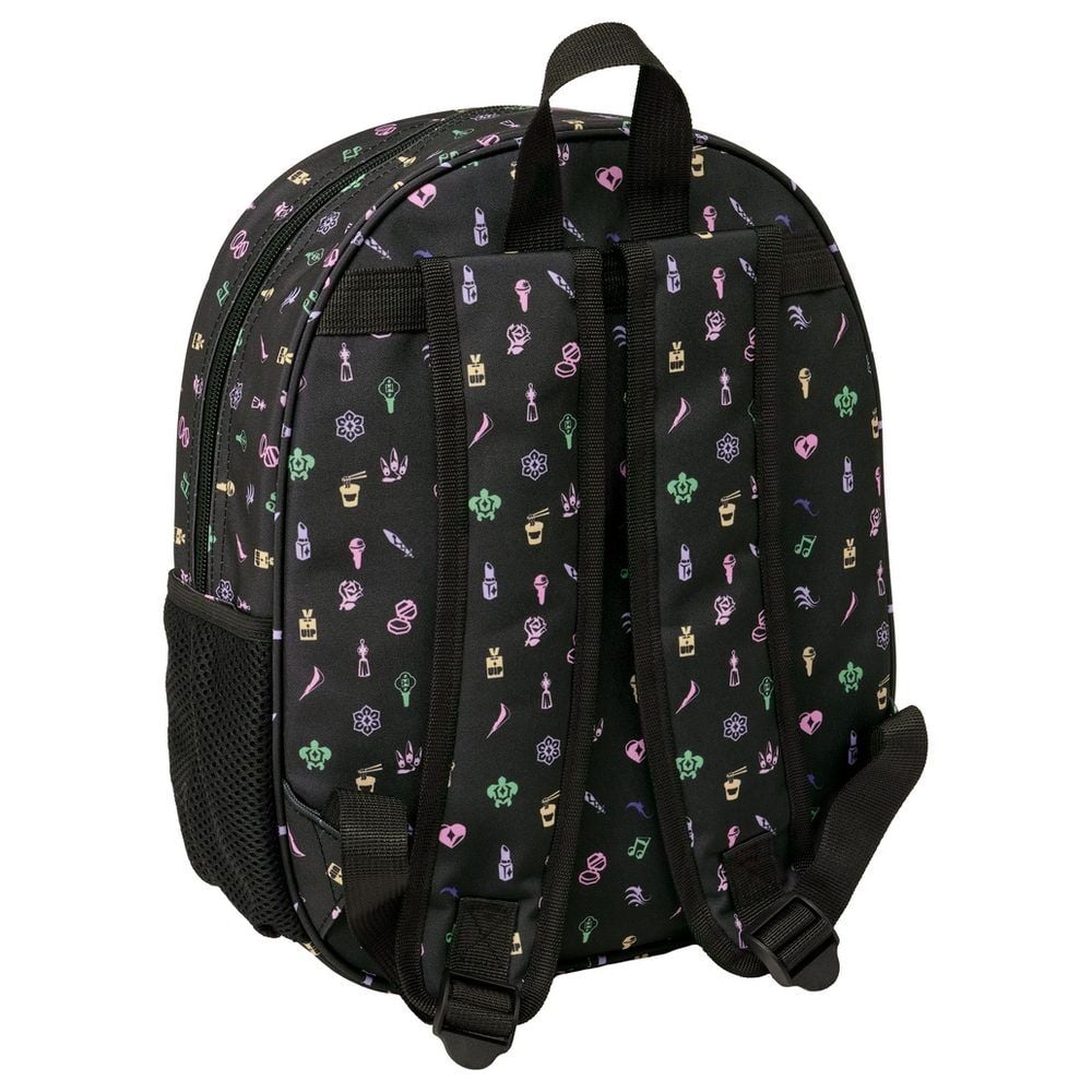 Mochila 3D Sound Kpop Demon Hunters 33cm SAFTA