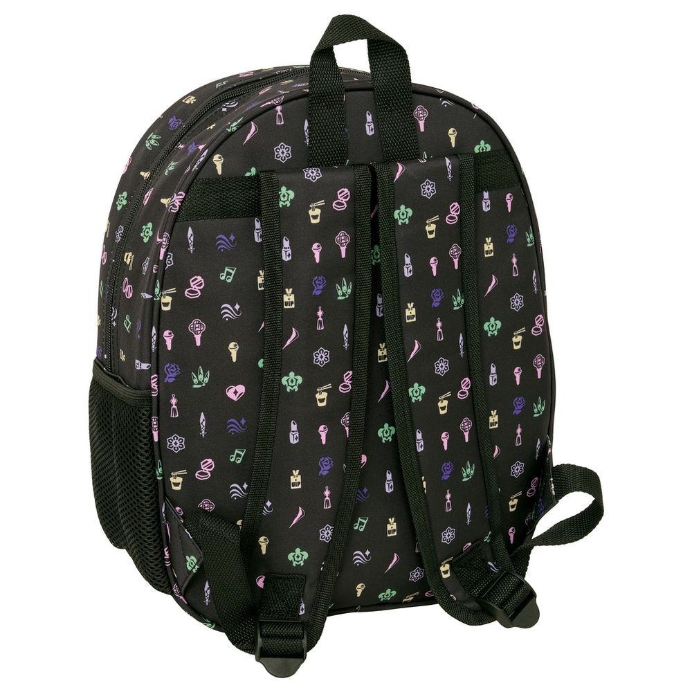 Mochila 3D LEDS Sound Kpop Demon Hunters 33cm SAFTA