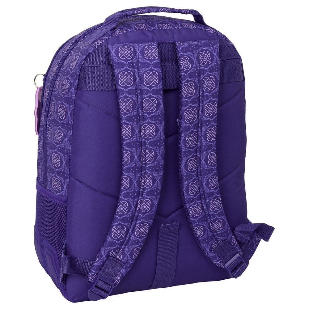Mochila Figthers Kpop Demon Hunters 42cm adaptable SAFTA