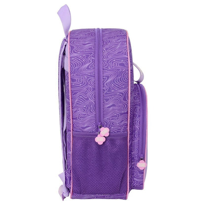 Mochila Battle Kpop Demon Hunters 42cm adaptable SAFTA