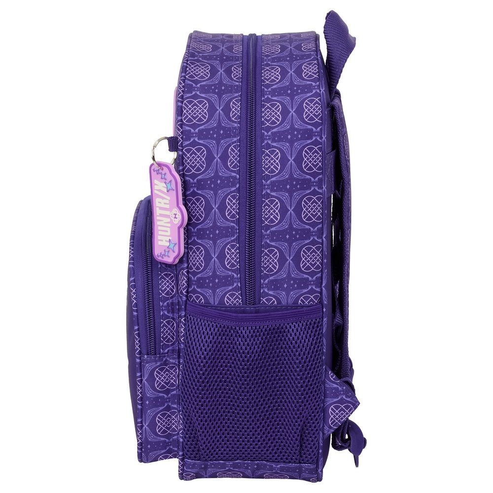 Mochila Figthers Kpop Demon Hunters 34cm adaptable SAFTA