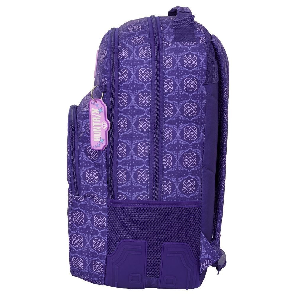 Mochila Figthers Kpop Demon Hunters 42cm adaptable SAFTA