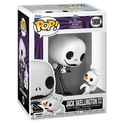 Figura POP & Buddy Disney The Nightmare Before Christmas Jack Skellington with Zero FUNKO