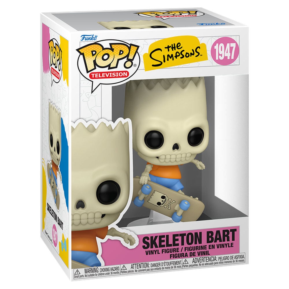 Figura POP The Simpsons Patchwork Skeleton Bart FUNKO